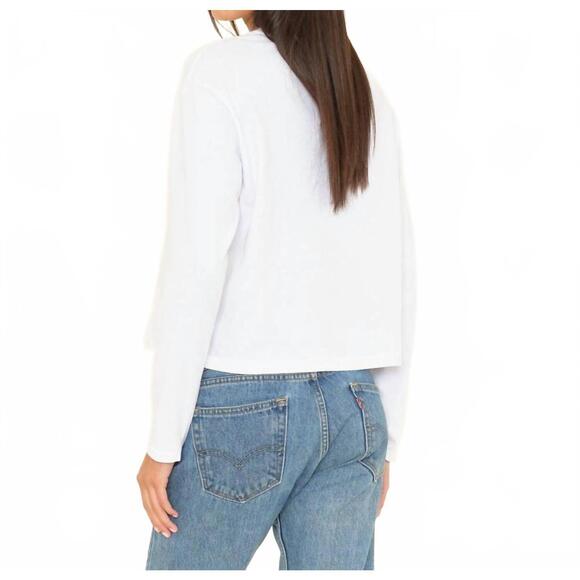 NEW XIRENA terrance long sleeve tee in white - Picture 3 of 4